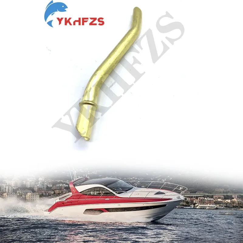 

Трубка водяная короткая для подключения к подвесному мотору Yamaha, аналогичные детали 6B4-44361, длинная водяная трубка для Yamaha 682-44361-01