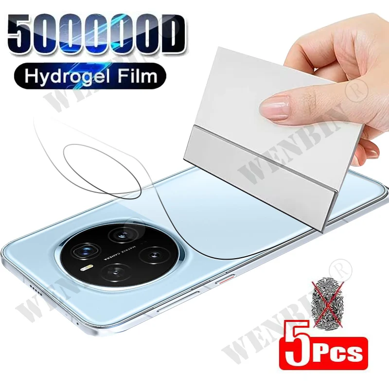 5 pièces Film Hydrogel pour Honor Magic 7 Pro Lite protecteur d'écran pour Honor Magic 6 Pro Film arrière