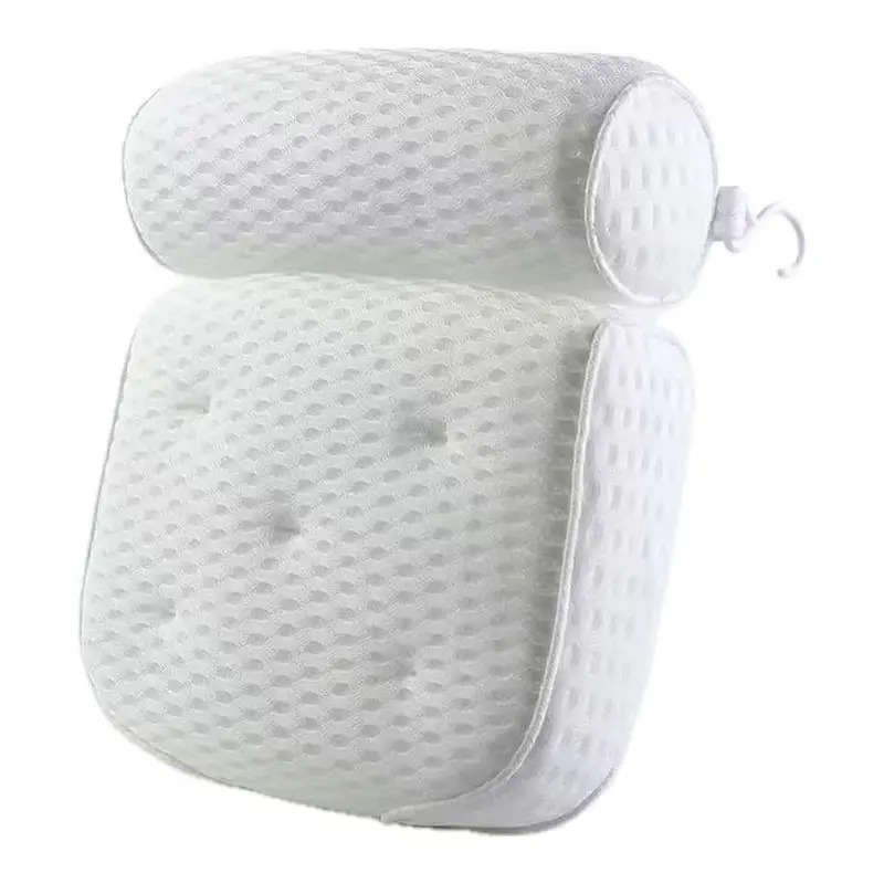 

CQMF-SPA Пузырьковая подушка для ванны с 7 присосками 4D для подушки для ванны Квадратный набор для ванной комнаты для ванны