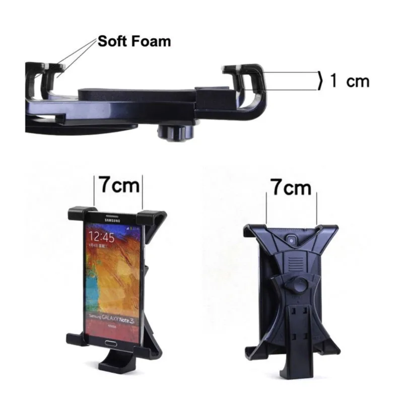 Universal Tablet Tripod Mount Clamp Tripod Mount Holder Bracket Clip For iPad Galaxy Phone Clamp With 1/4\