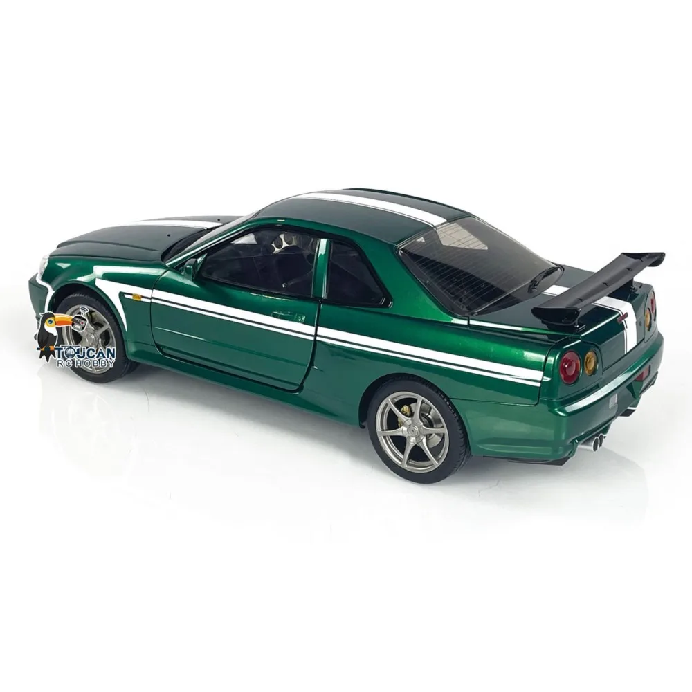 Motore brushless per auto da corsa Drift telecomandata in metallo 1/8 Capo R34 4x4 RC