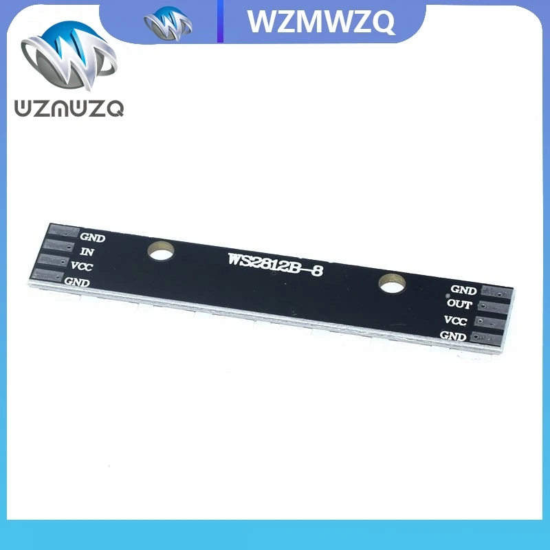 8-Bit-WS2812 5050 RGB-LED-Leuchten, integrierte Vollfarbantrieb-Entwicklungsplatine, 8 Bits