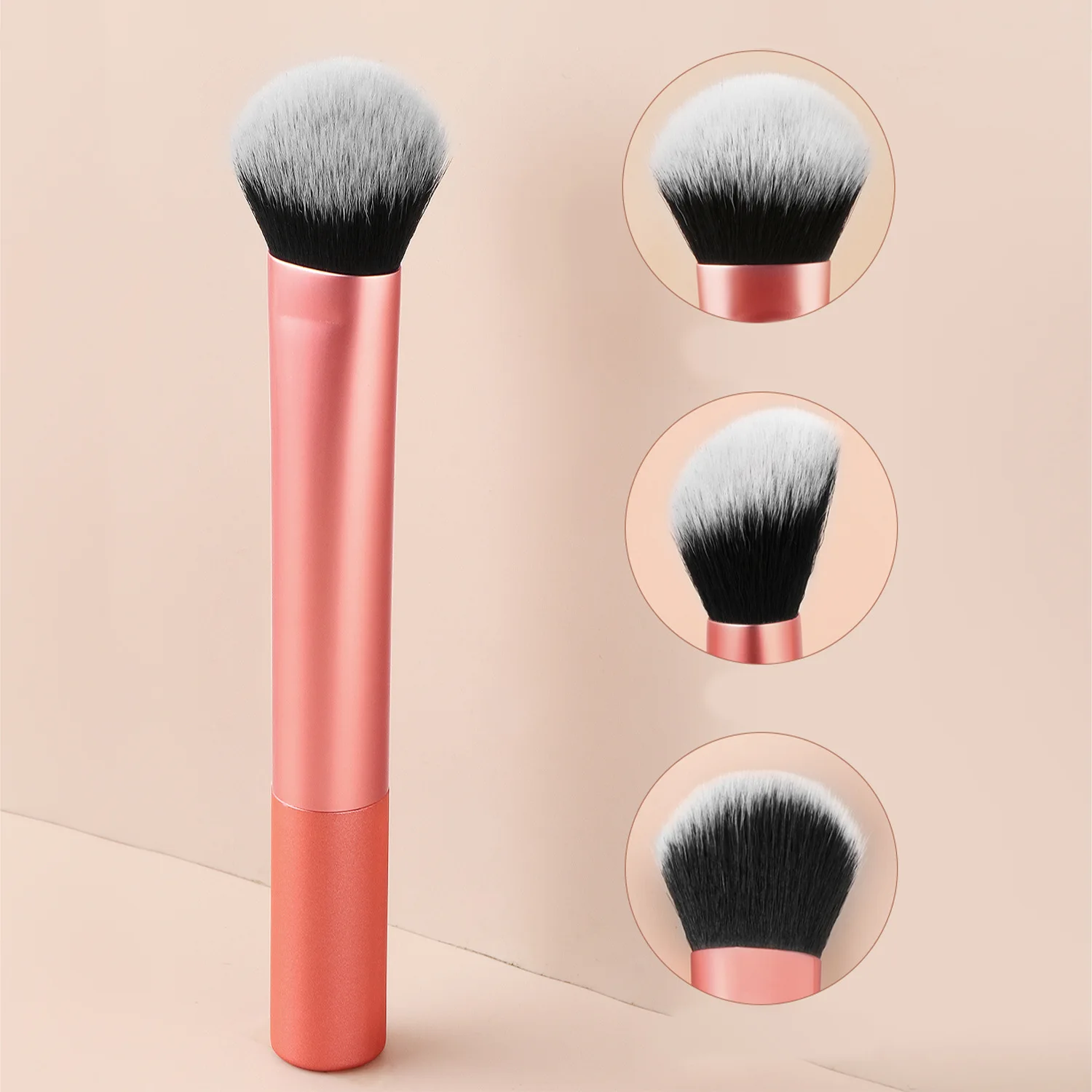 Contour Brush, Premium Contour Blush Face Makeup Brush, Perfect For Cheek Forehead Jaw Nose Blending Deepening Contouring Po