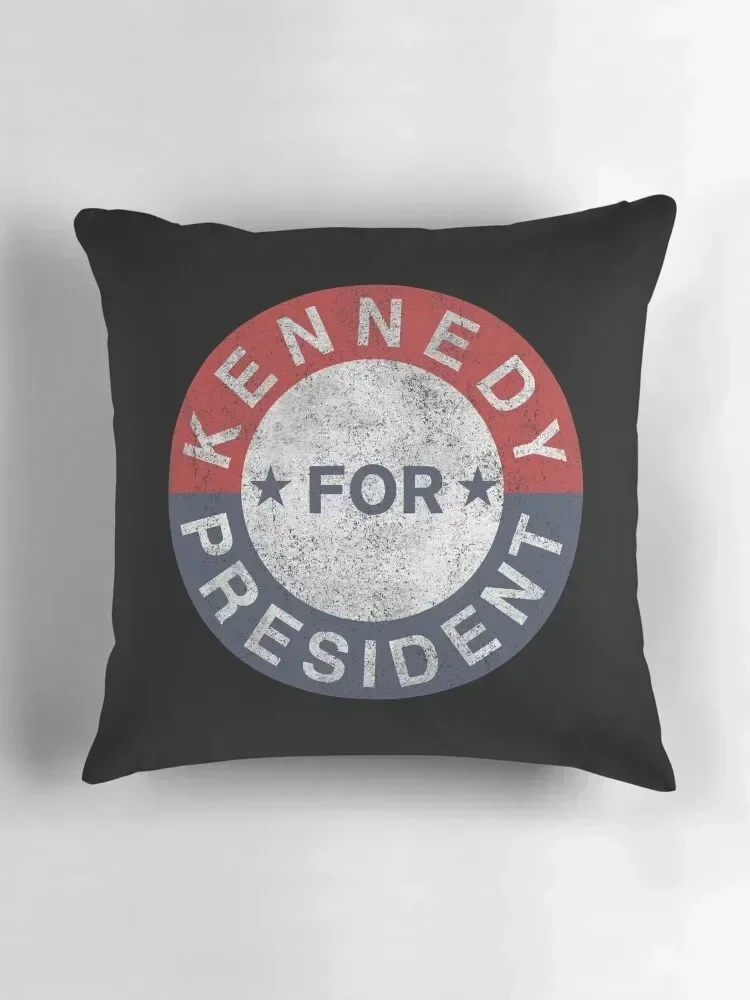 خمر JFK كينيدي للرئيس 1960 رمي وسادة أريكة وسادة غطاء وسائد أريكة فاخرة غطاء الوسائد وسادة