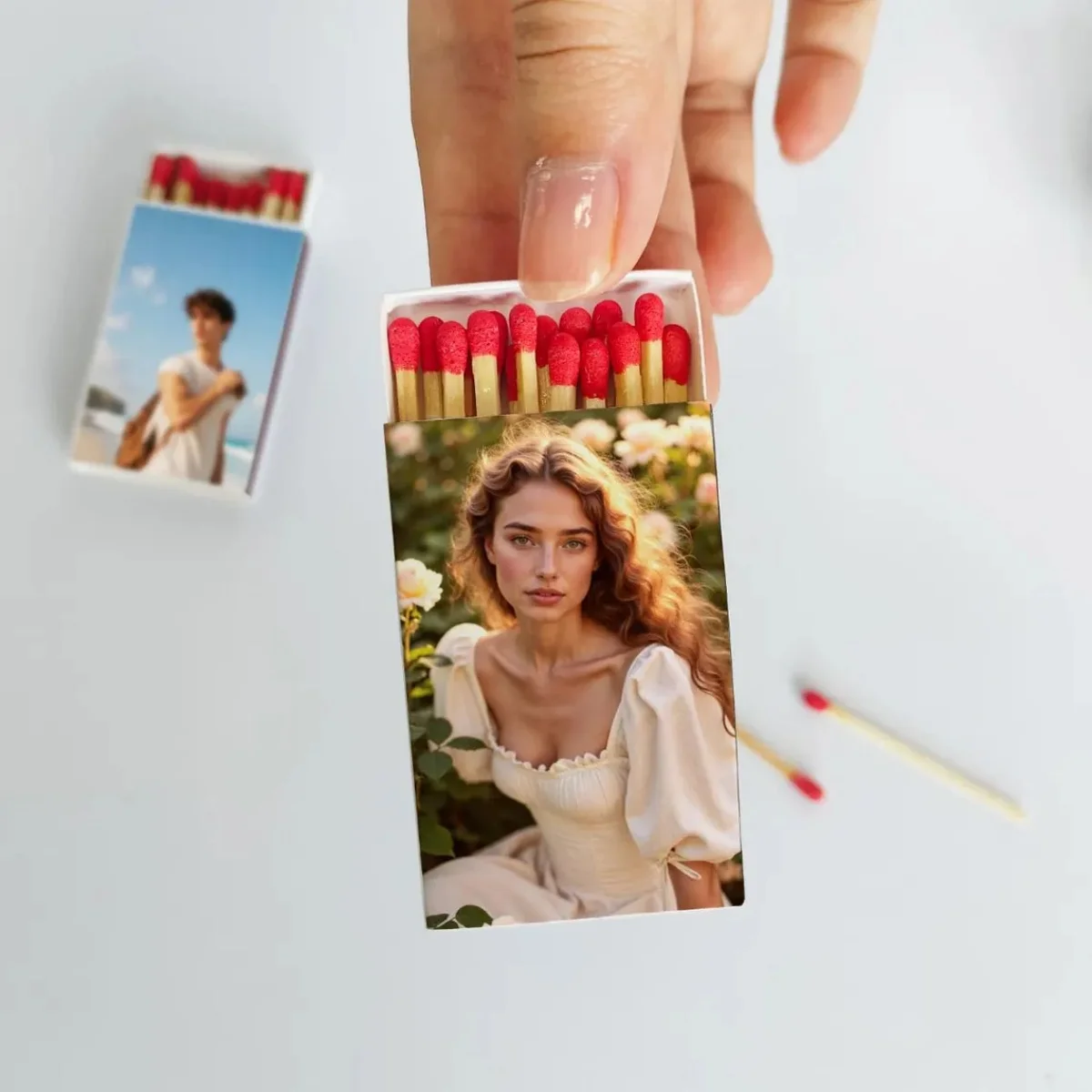 

Спичечные коробки с индивидуальным логотипом — персонализированные защитные спички | Свадебные сувениры, Брендинг ресторанов и баров, корпоративные мероприятия (объемный)