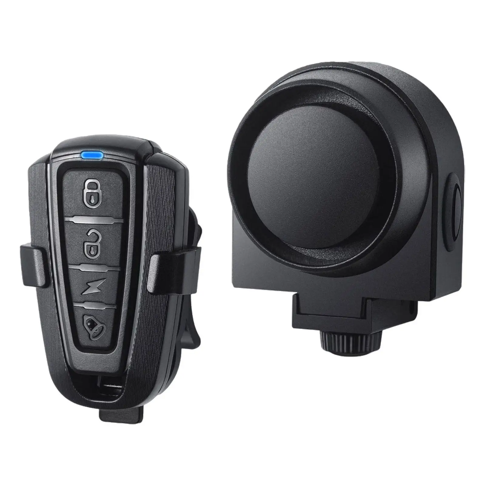 Bike Alarm Safe Waterproof Compact Bike Security Device Wireless Bike Vehicle Alarm for Mountain Bikes Electric Vehicles Riding