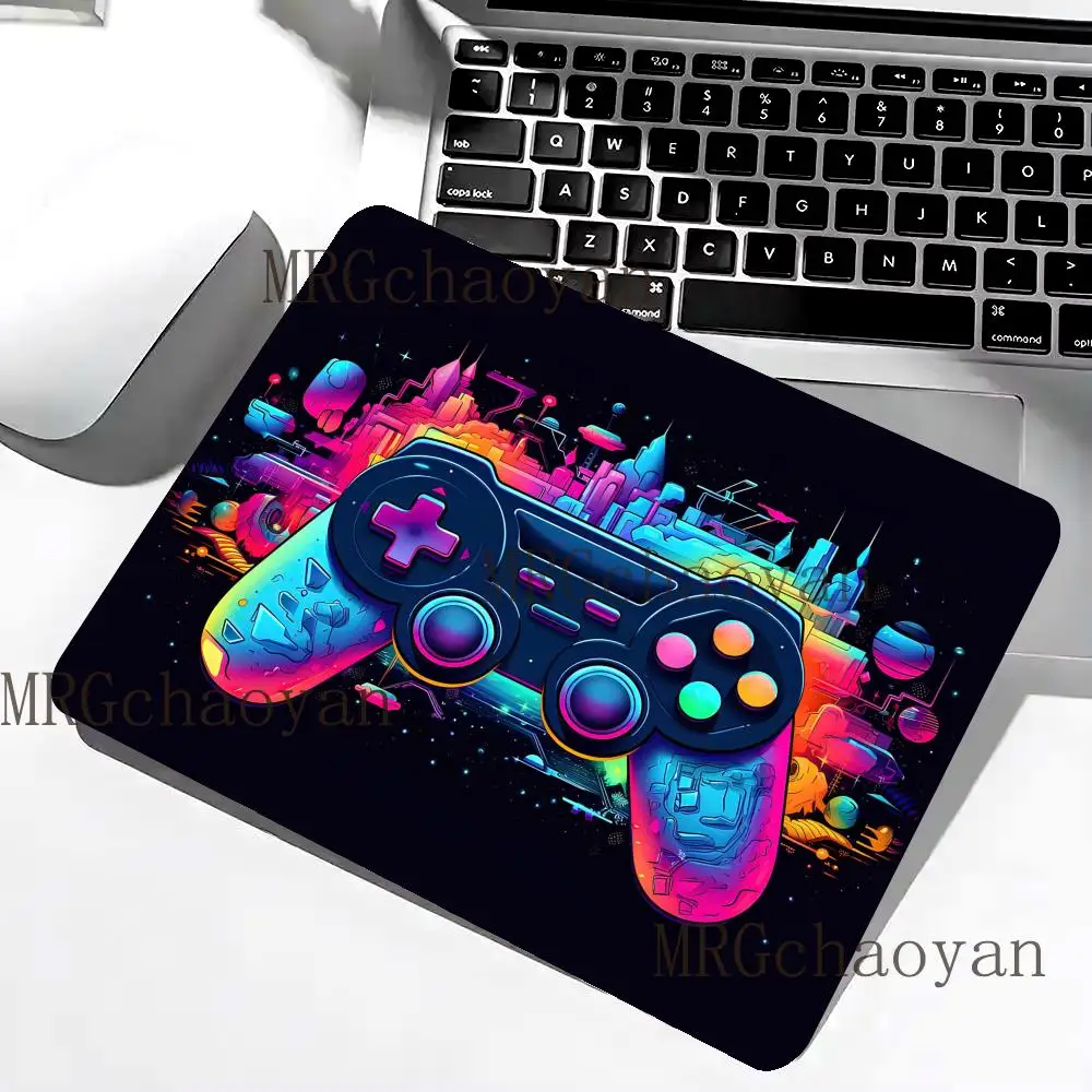 Game pad pattern Mouse Pad New Gamer Desk Mat  Square Gaming Office Accessories Rug Mousepad PC Rubber Keyboard Soft Table Mats