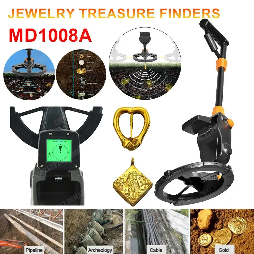 MD-4090 Professional Metal Detector Underground Gold Detector High Accuracy Metal Finder Waterproof Search Coil Seeker Treasure