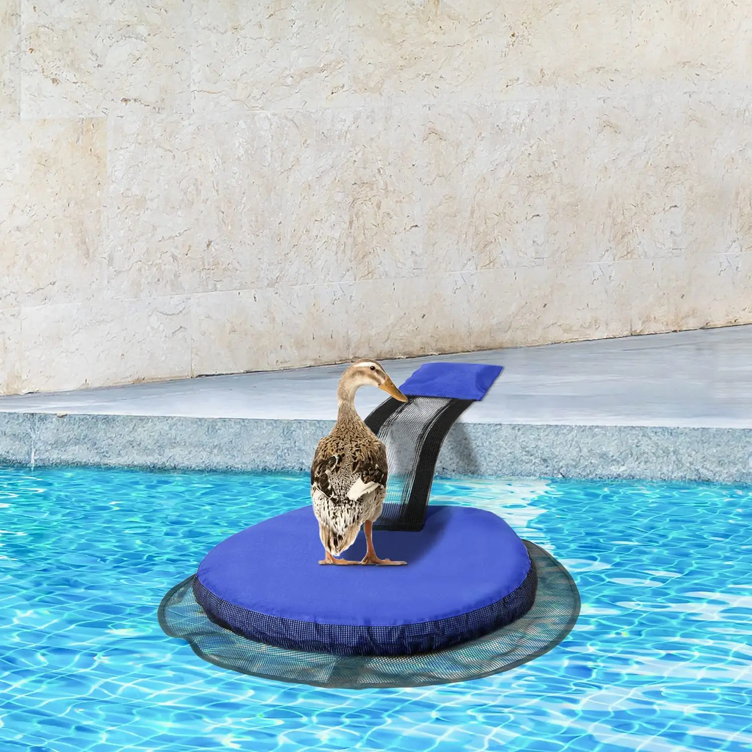 Pool Small Animal Escape Net Floating Critter Rescue Channel Saving Frog Bird Safety Accessory for Swimming Pool
