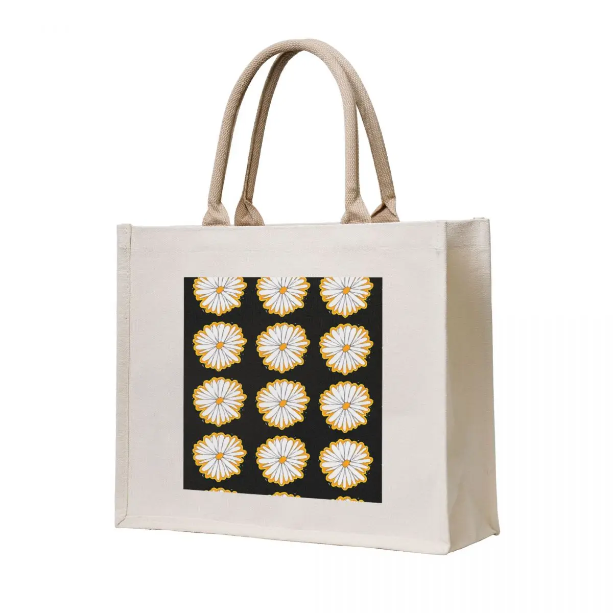 

Spring Daisy Tote Bag Cloth bags Women's shopper cloth bag woman tote bags aesthetic
