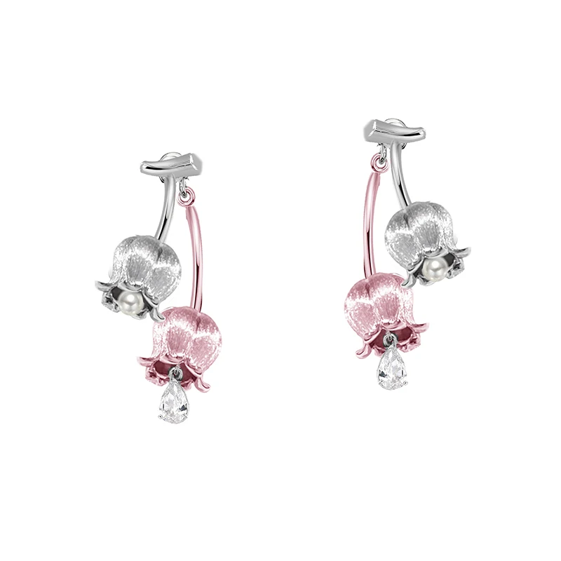 MASW Original Design Personality Sweet  Flower Earrings For Women 2025 Trend New Trendy Jewelry Popular Hot Sale Accessories