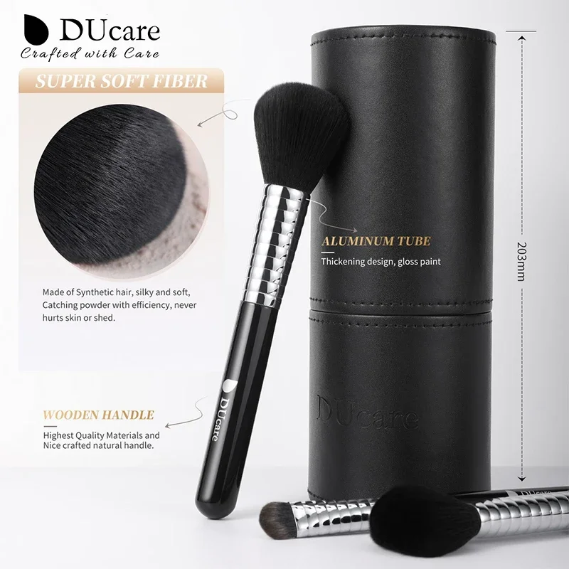 Ducare Makeup Brushes 11Pcs Professional Makeup Brush Set Foundation Powder Blush Eyeshadow Eyebrow Blending Brushes with Holder