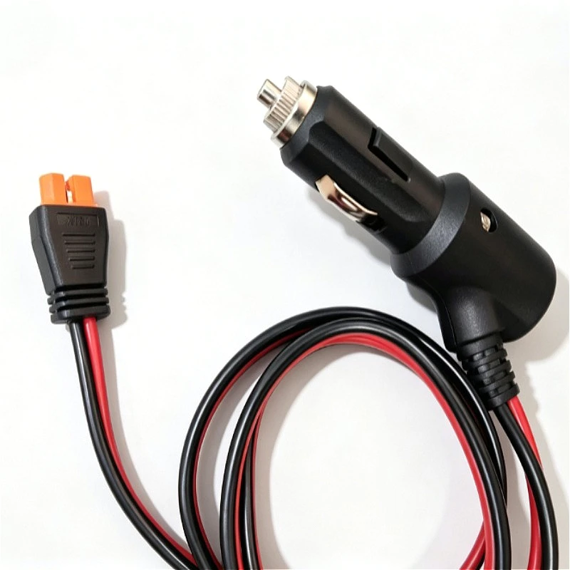 12AWG Cigarette Lighter to XT60i Energy Storage Cable 12-24V Vehicle Power Cord with LED Indicator & On-Off Switch