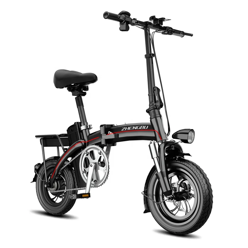 

D4 14inch 48V 10AH Small Kid Lightweight Lithium Battery Electric Bike Folding Electric Bicycle