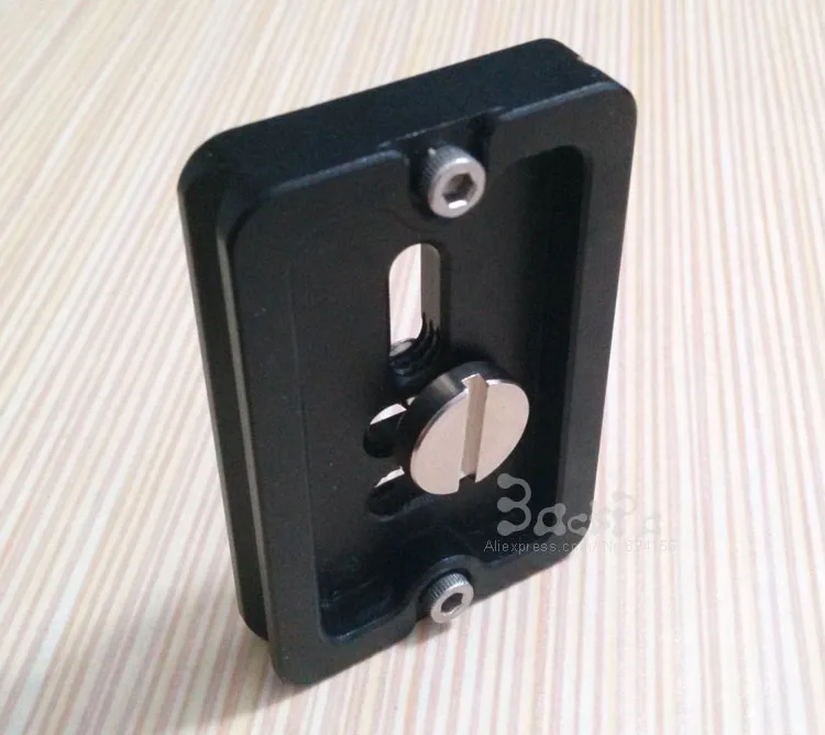 Placa de liberación rápida Universal para cámara Arca Swiss Benro, accesorios de estudio fotográfico, PU60, 10 unidades