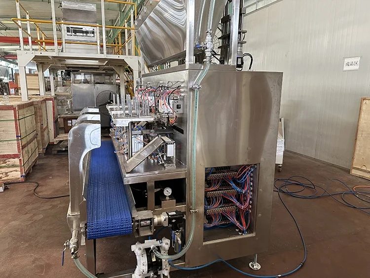 Egg Tofu Japanese Tofu Pouches Filling Packing Machine