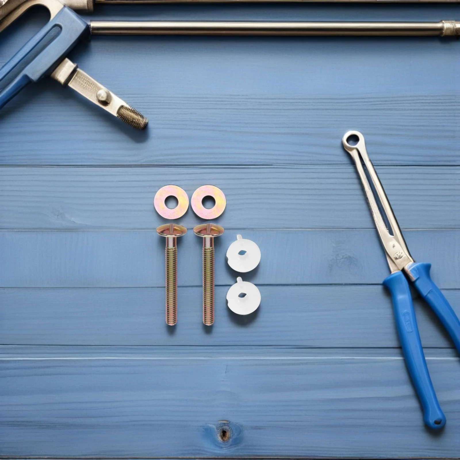 

Toilet Seat Bolts Universal Fit Stainless Steel Hardware Bathroom Accessories Easy Installation Replacement Parts