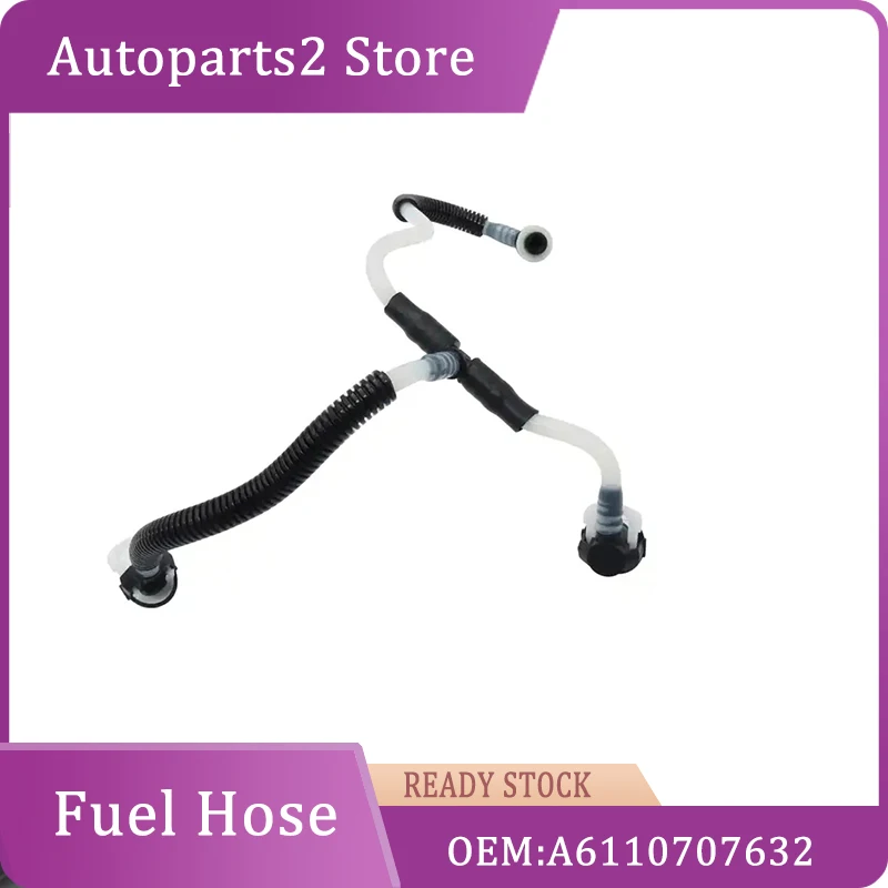 

A6110707632 Car Fuel Overflow Return Pipe Hose for Mercedes Benz Vito W639