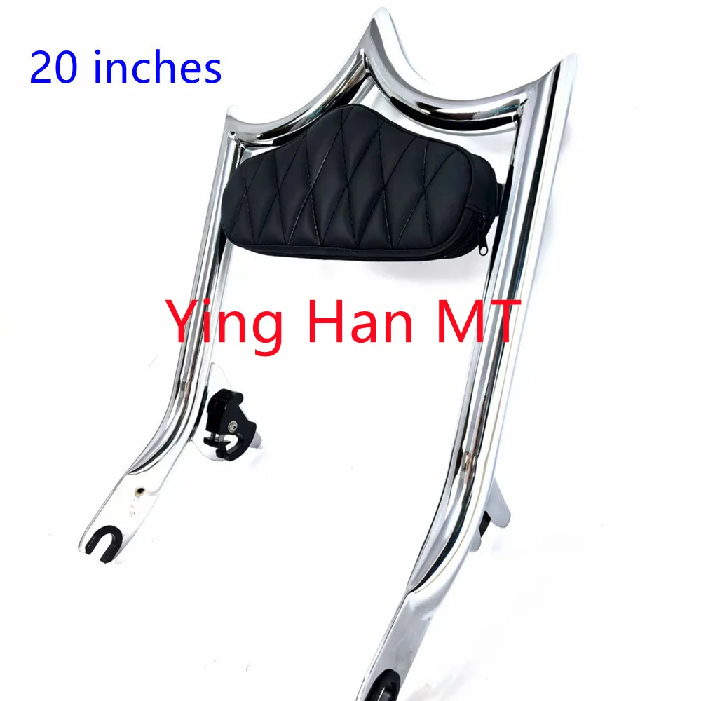 For Harley Touring Street Glide Road Glide Road King 2009-2023 Passenger Sissy Bar Backrest