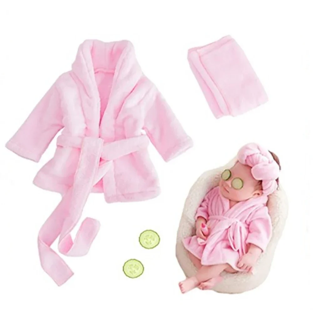 Newborn Photography Props Baby Costume Clothes Baby Photo Shoot Accessories Bathrobes Wrap New Born Baby Girl Boy Photo Props