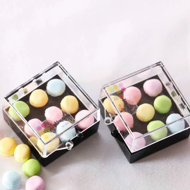 Macaron Doll Toys Dollhouse Miniature for Kitchen Mini 12pcs/lot 1/12 Food High Quality Durable Material Easy to Use