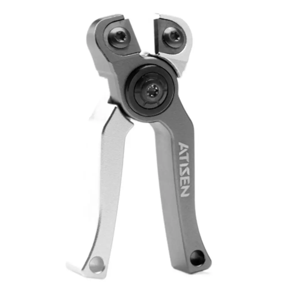 Tungsten Steel Head Fishing Line Cutter with Hanging Hole Waterproof Lure Shears Built-in Spring Mini Fishing Line Cut