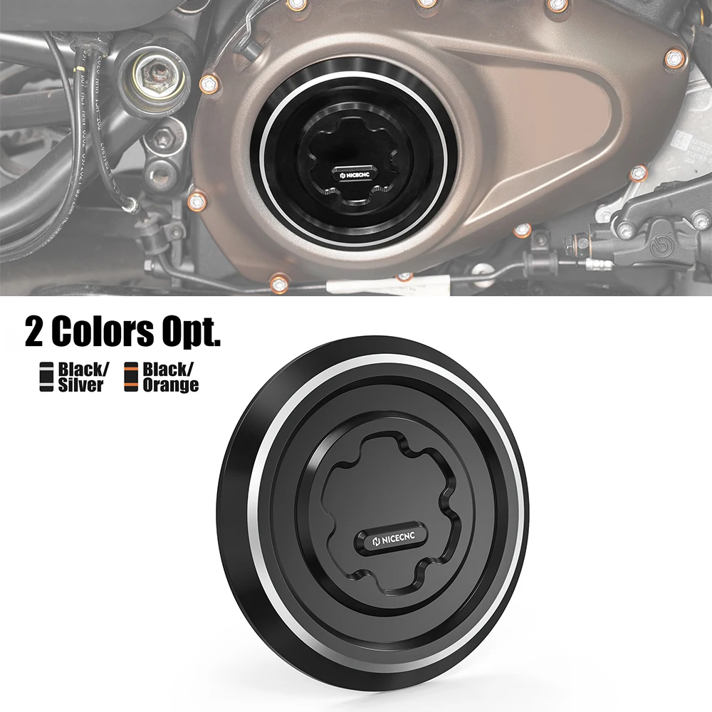 

NICECNC For Harley Sportster RH1250S 2021-2024 Right Derby Clutch Primary Cover Nightster RH975 2023-2024 Pan America 2021-2024