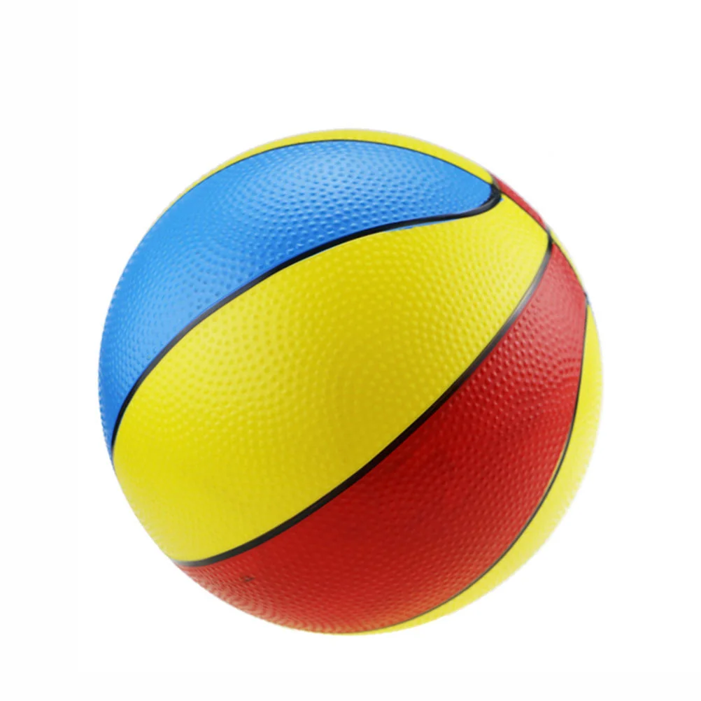 4 pçs brinquedo interno bola inflável crianças brinquedo pintado praia pequeno pvc basquete