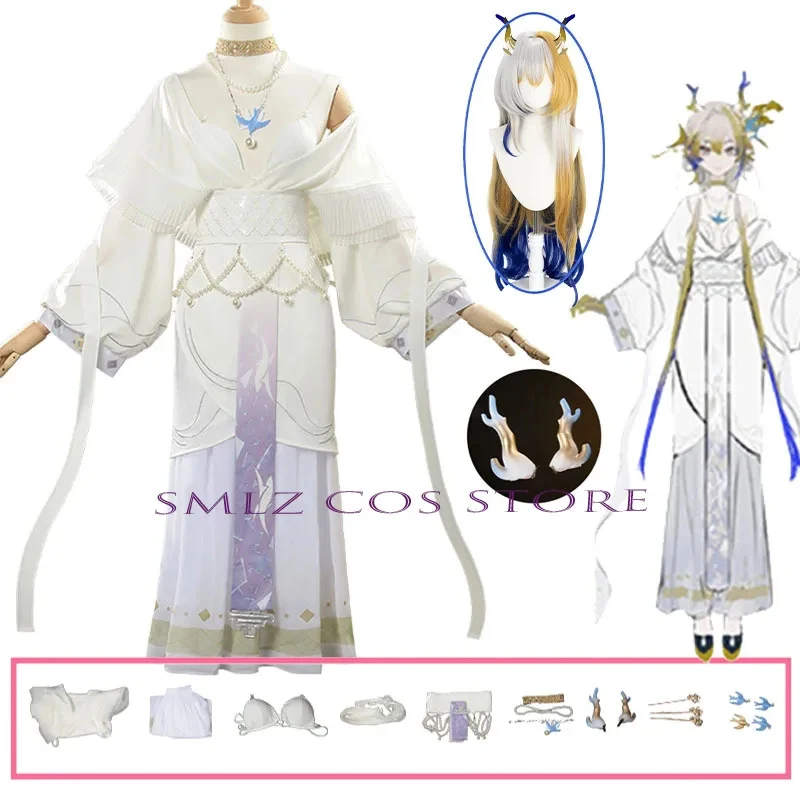 

❤️❤️❤️New Year's Limited Edition Shu Cosplay Game Arknights Costume Shu Wig Uniform Deer Suit Party Anime Outfit for Woman❤️⭐️❤️