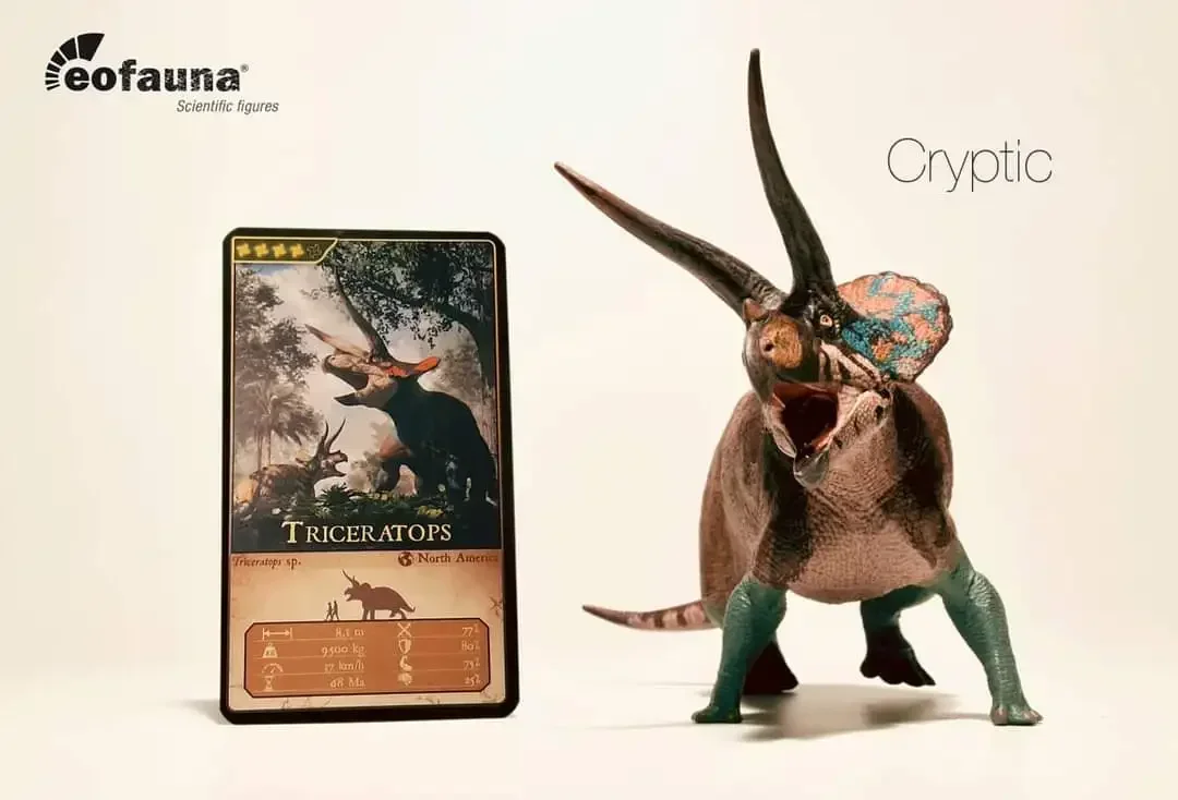 IN STOCK 2021 Eofauna 1/35 Triceratops sp. Figure Ceratopsidae Dinosaur Collection Prehistoric Animal Gift PVC Model Toys