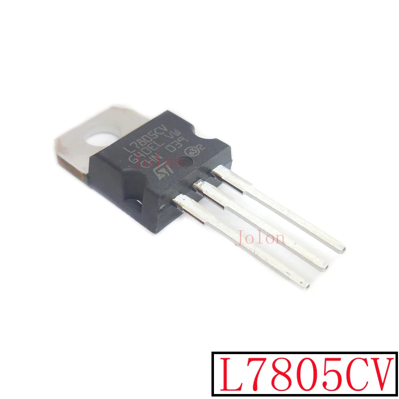 5 Stuks Nieuwe Originele L7805CV L7805 7805 In-Line To-220 Drie-Terminal Regulator Transistor 5V