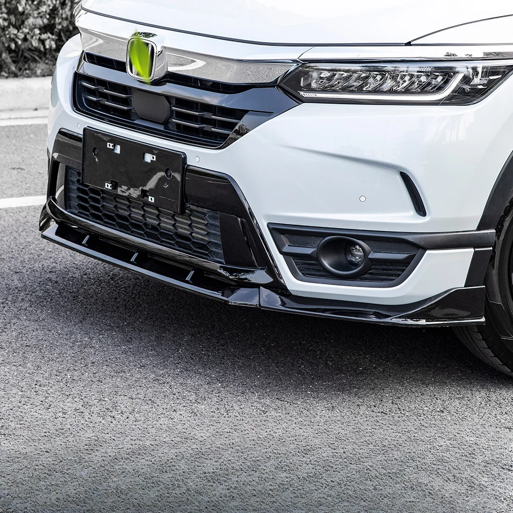 Suitable for Honda's 17-22 CRV BREEZE modified grille trim, front shovel, front lip, and front face black decorative accessories