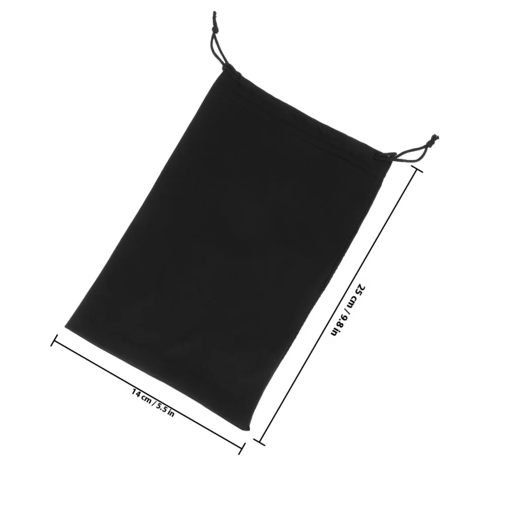 5Pcs Ski Goggles Bag Drawstring Portable Soft Glasses Pouch Protective Storage Outdoor Sunglasses Travel Eyewear Case