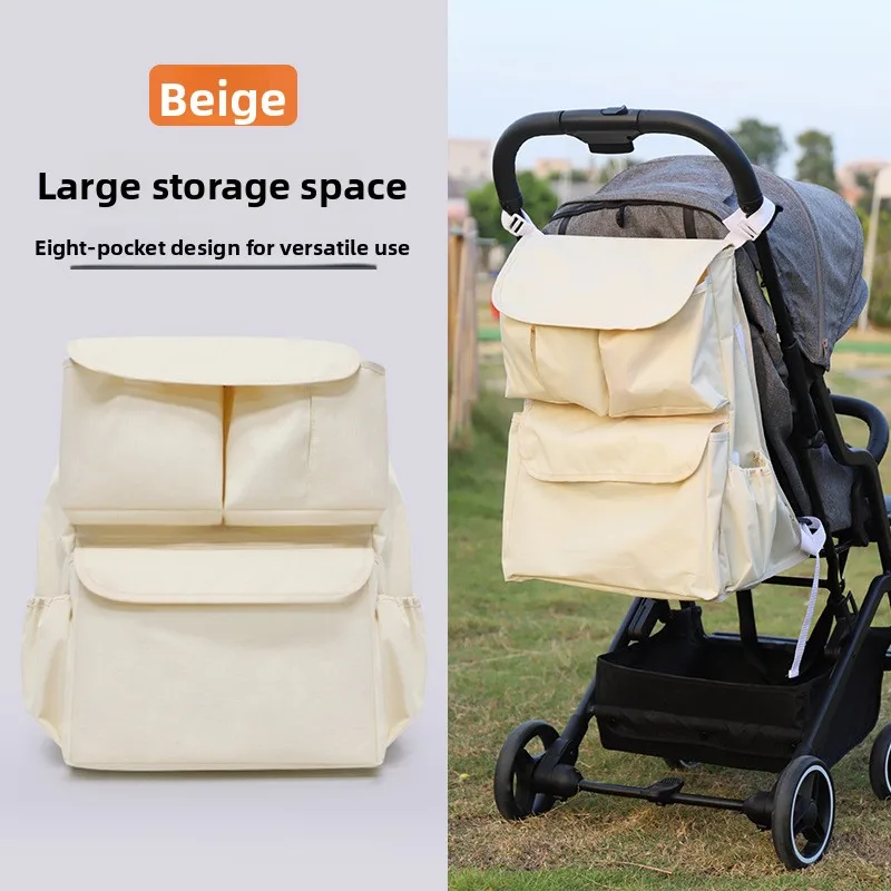 

Baby Stroller Trailer Storage Bag Baby Walking Artifact Storage Bag Baby Stroller Universal Accessories Hanging Bag