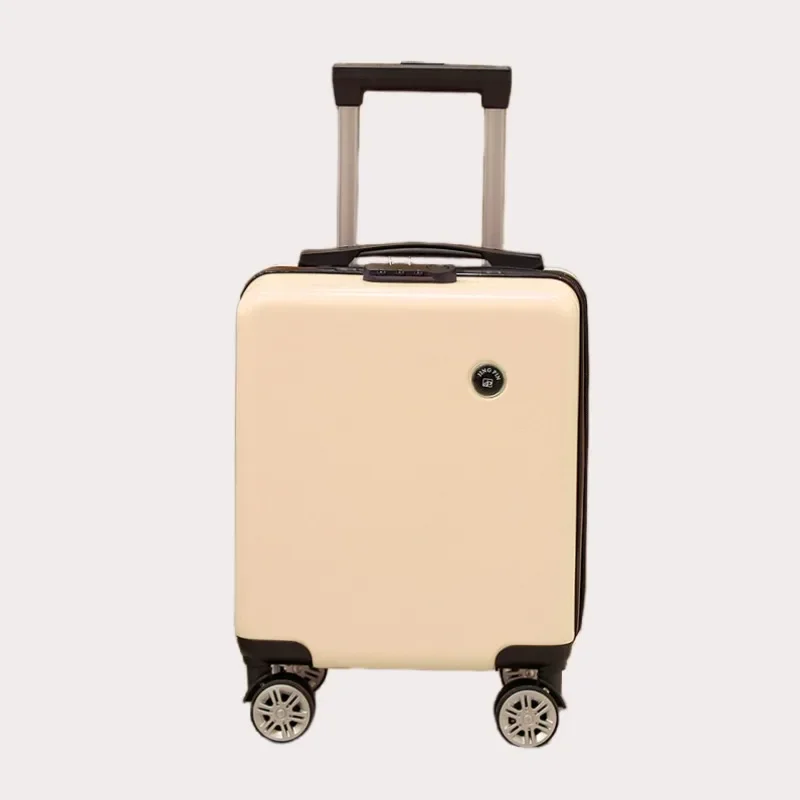 14 Inch Lightweight Suitcase: Perfect for Business Travel - Durable, Hard Shell, 4-Wheeled Spinner, ABS Material, Password Lock