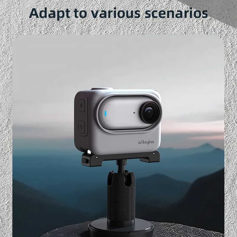 حافظة واقية سيليكون لـ Insta360 GO3S ، مضاد للخدش ، غلاف حماية شامل ، مقاوم للغبار ، مضاد للصدأ ، ملحق كاميرا الإبهام 3s