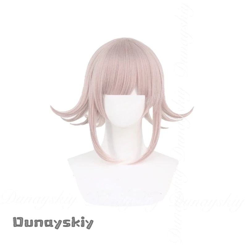 {BankaiMode}Danganronpa II: Trigger Happy Havoc Anime Nanami ChiaKi Cosplay مع شعر مستعار قصير مع سترة خضراء تنورة كوس زي