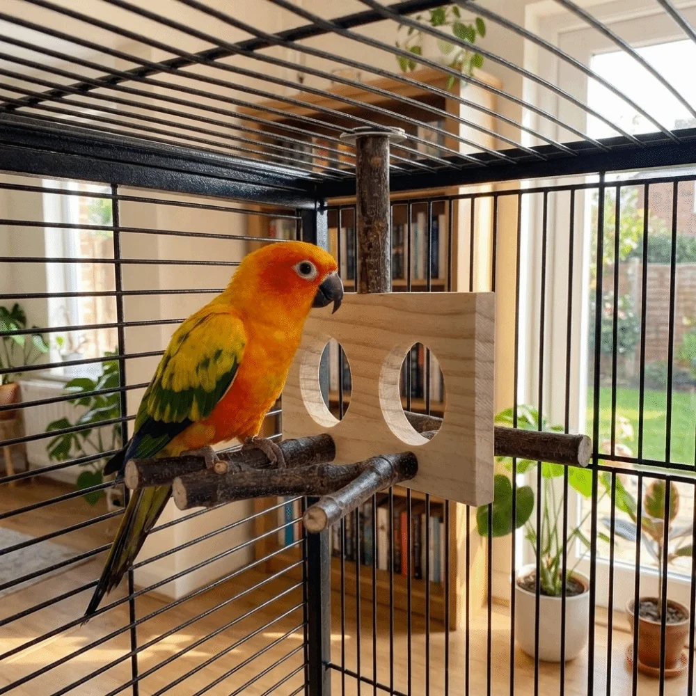 Natural Wood Bird B…