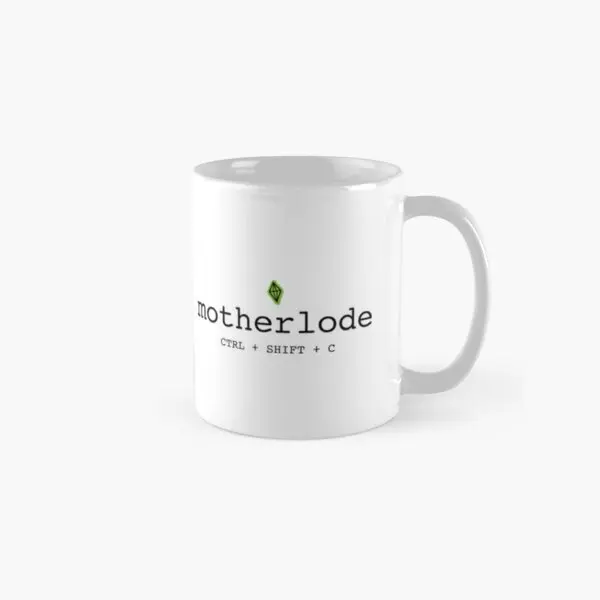 Motherlode Sims 4 Classic  Mug Image Photo Tea Picture Cup Design Gifts Printed Simple Handle Round Drinkware Coffee