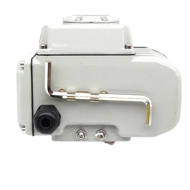 

Compact elec ric actua uminum alloy shell electric val ve with butterfly valve bal