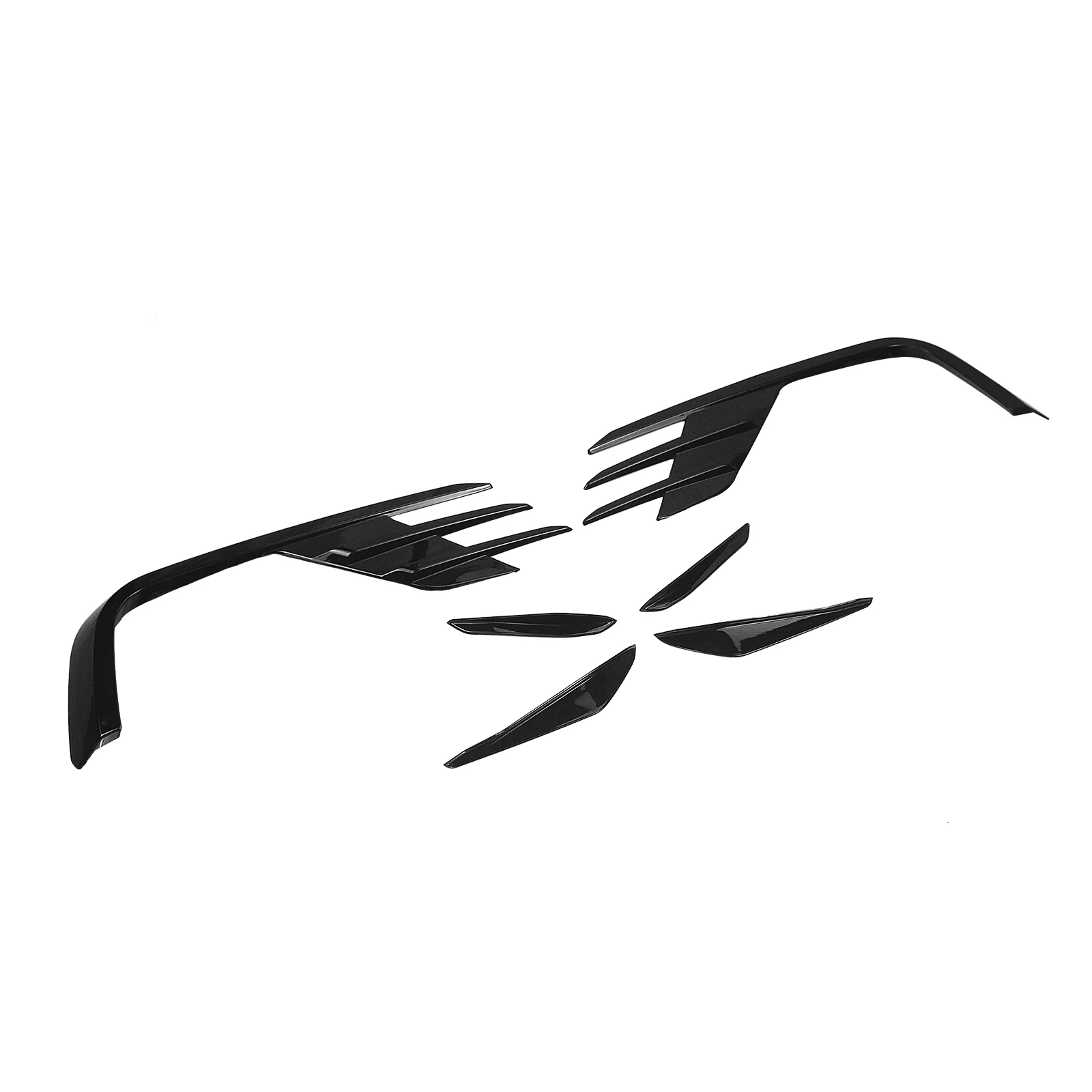 

Yofer Front Fog Light Air Vent Intake Trim Bumper Side Lamp Cover Splitter Frame Canard For Honda Accord 2021 2022