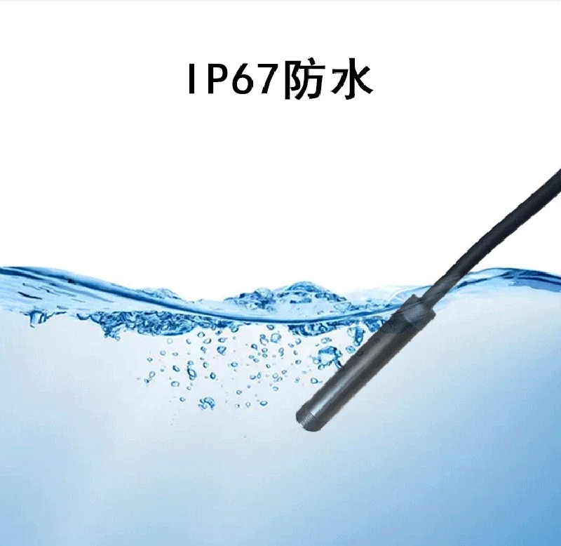 3 In 1 Semi-rigid USB Endoscope Camera 5.5MM IP67 Waterproof Snake Camera with 6 Led for Windows & Macbook PC Android Endoscope