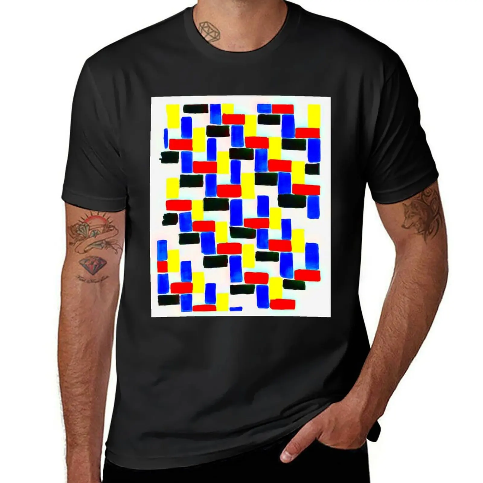 Sonia Delaunay Art T-Shirt animal prinfor boys shirts graphic tees blanks oversized men clothing