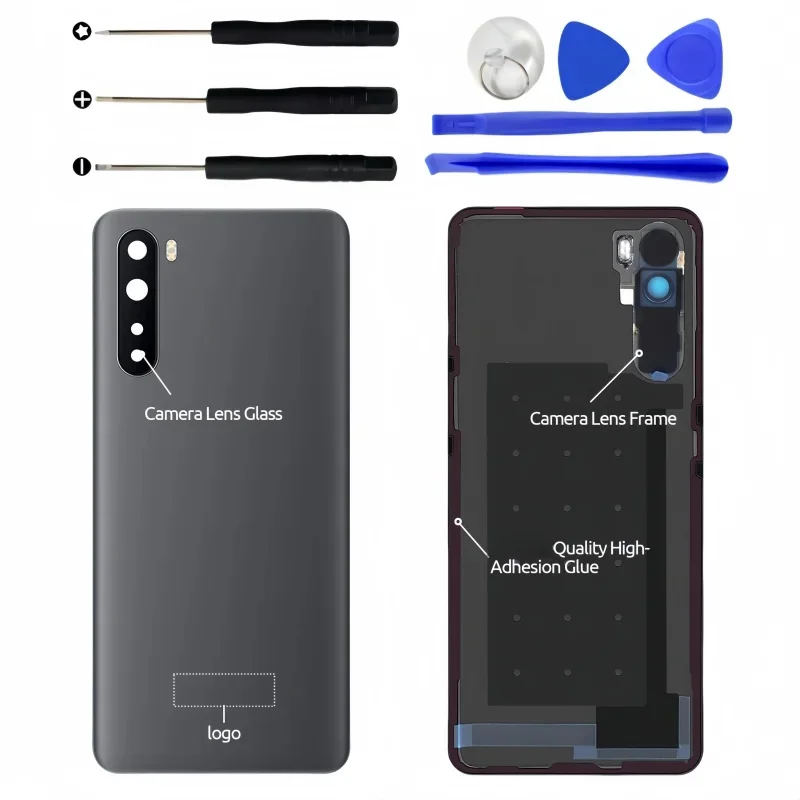 banerypak-parts-battery-cover-for-oneplus-nord-ac2001-ac2003-back-cover-rear-housing-replacement