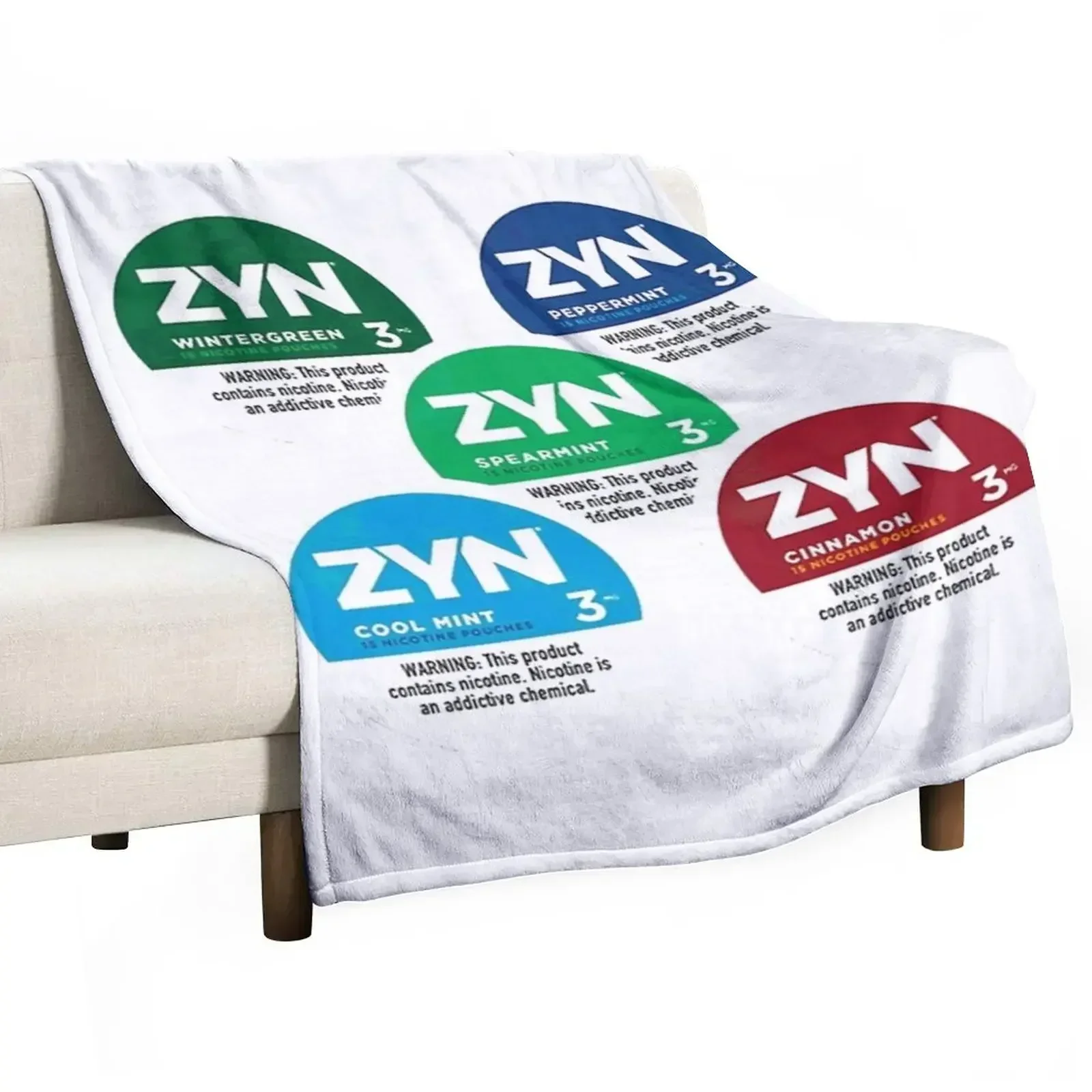 

Zyn Throw Blanket Single Sofa Quilt Blankets