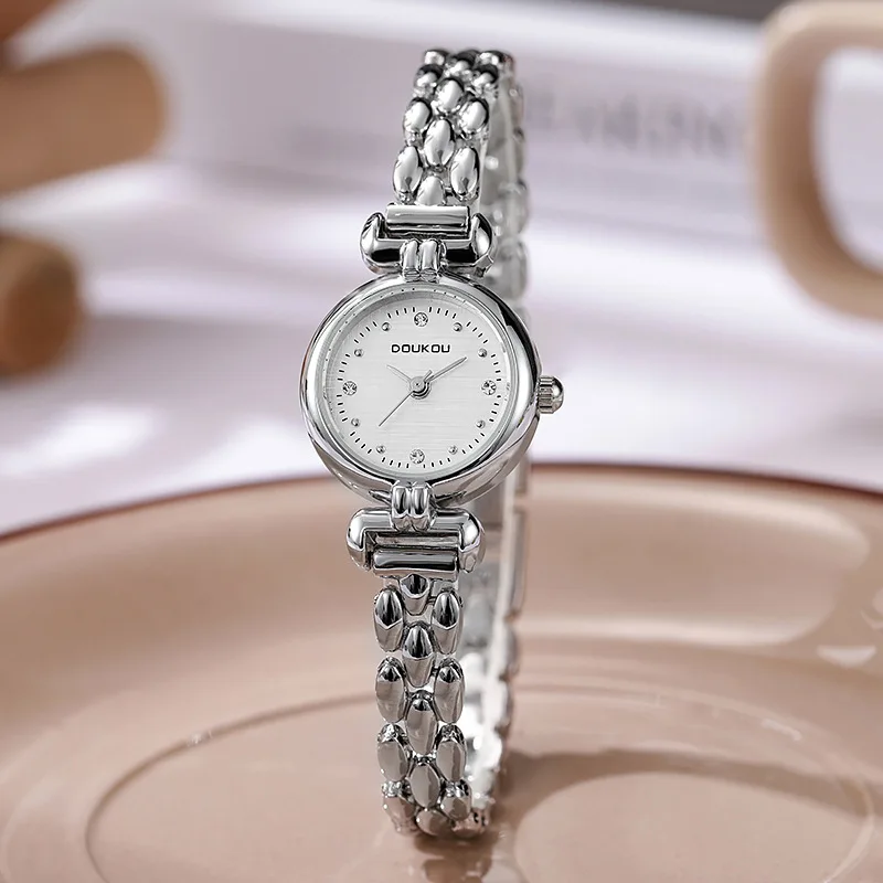 Famous Brand Women Watch Luxury Small Dial Gold Watch Dropshipping Bracelct Strap Quartz Wristwatches Clock Female Dropshipping image 5
