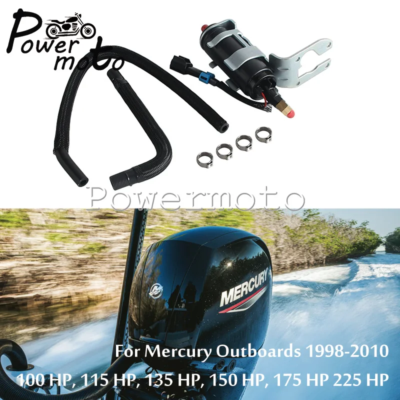 

Outboard Engine Fuel Pump For Mercury 1998-2010 100 115 135 150 175 225 HP Direct Replacement 8558432 8M0047624 Match OEM