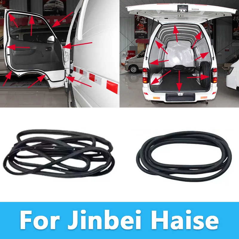 For Jinbei Haise Door Rubber Seal Strip Car Door Weatherstrip Automotive Door Sealing Strip