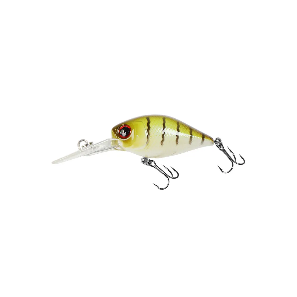 BassLegend Fishing Wobbler, schwimmender Kurbelköder, Tauchen, Chubby Bass, Hechtköder, 38 mm, 4,5 g