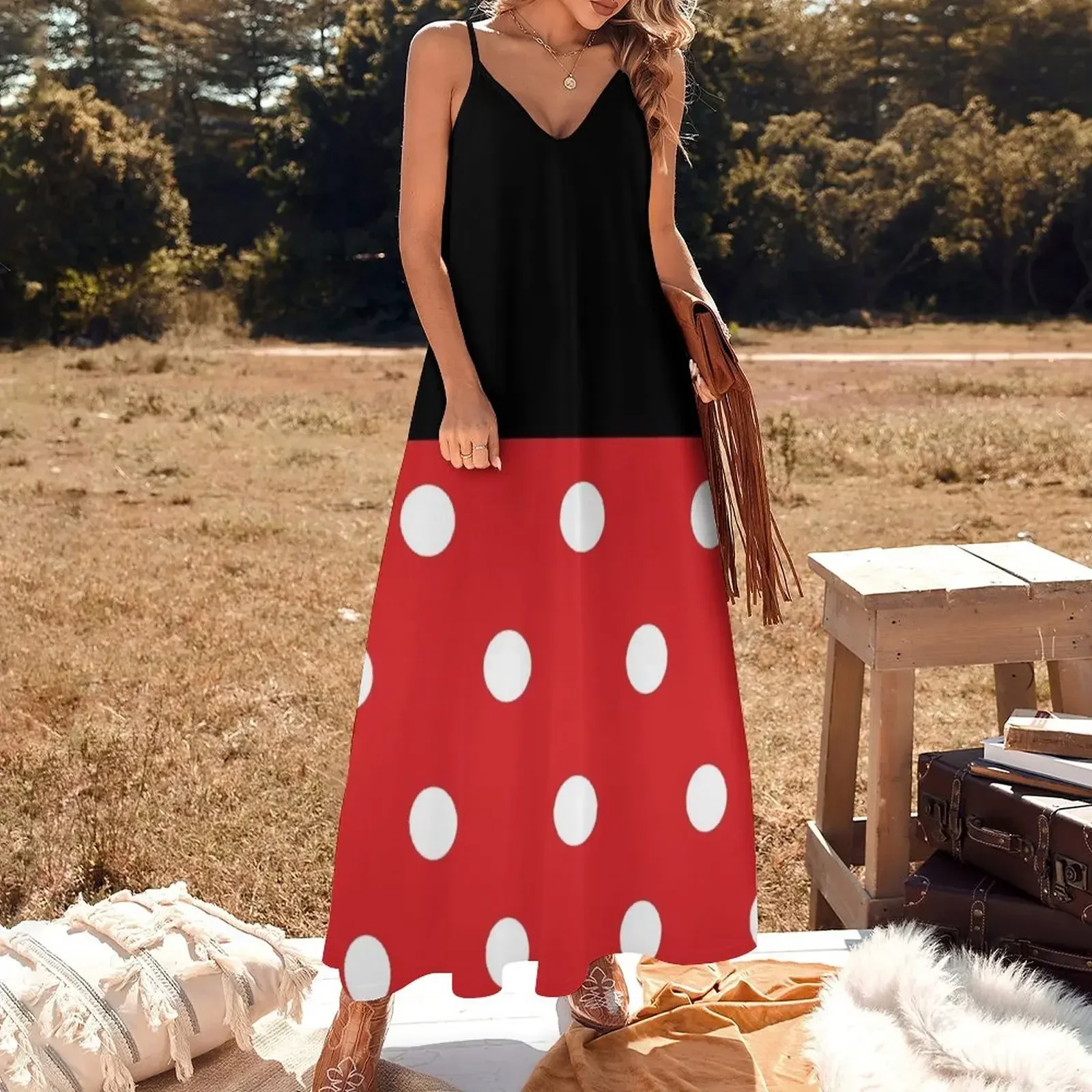 It All Started with Three Circles - Skirt Sleeveless Dress women's fashion dresses Women's summer long dress Dress